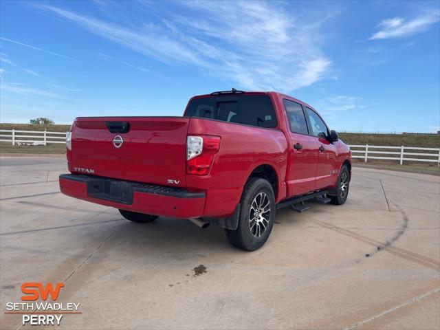 used 2022 Nissan Titan car, priced at $27,888