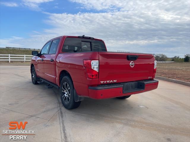 used 2022 Nissan Titan car, priced at $27,888