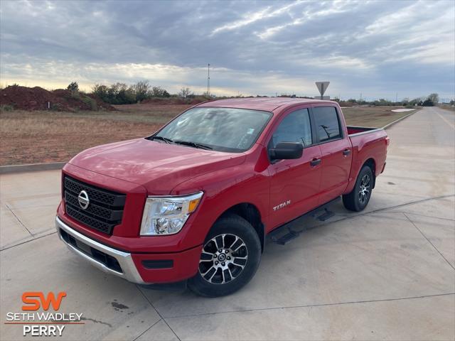 used 2022 Nissan Titan car, priced at $27,888