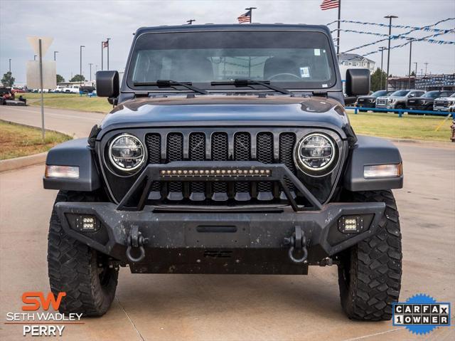 used 2020 Jeep Wrangler Unlimited car, priced at $29,588