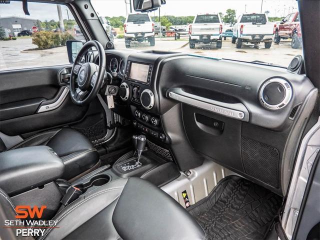 used 2014 Jeep Wrangler Unlimited car, priced at $24,588