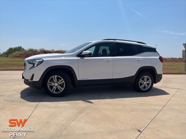 used 2021 GMC Terrain car, priced at $20,900