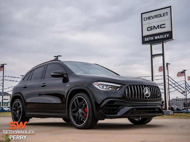 used 2021 Mercedes-Benz AMG GLA 45 car, priced at $40,560