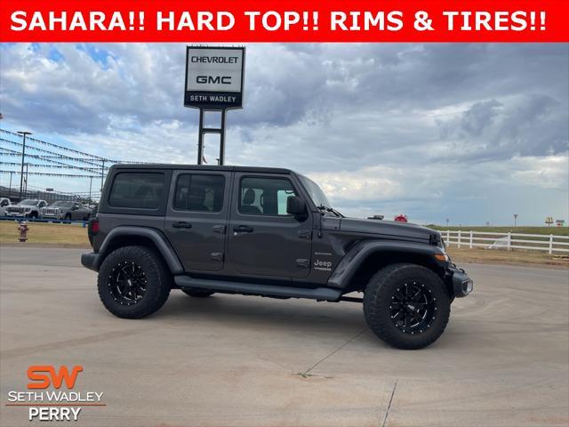 used 2019 Jeep Wrangler Unlimited car, priced at $25,888