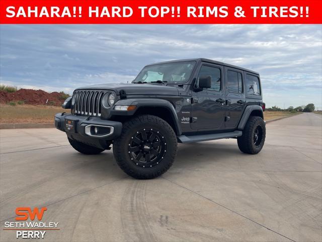 used 2019 Jeep Wrangler Unlimited car, priced at $25,888