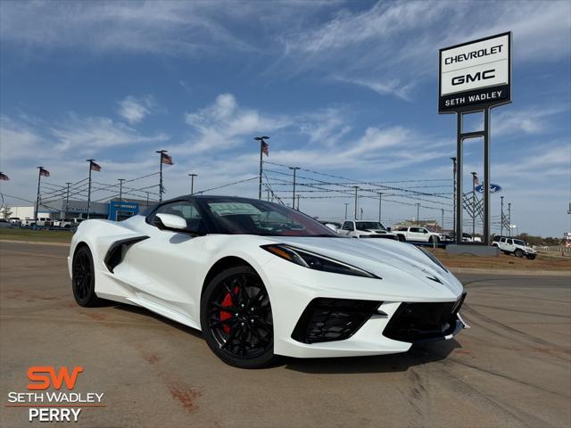 new 2025 Chevrolet Corvette car, priced at $111,710