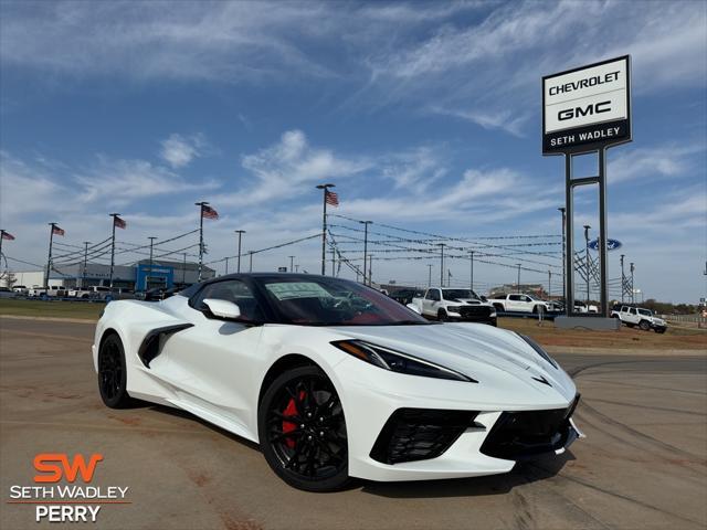 new 2025 Chevrolet Corvette car, priced at $111,710