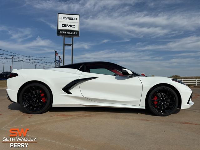 new 2025 Chevrolet Corvette car, priced at $111,710