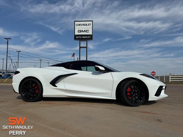 new 2025 Chevrolet Corvette car, priced at $111,710