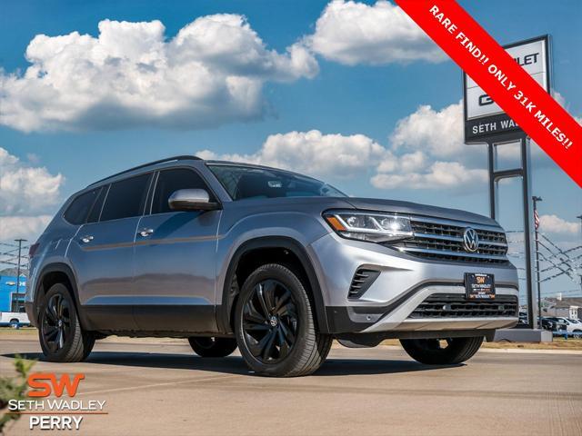 used 2022 Volkswagen Atlas car, priced at $29,888