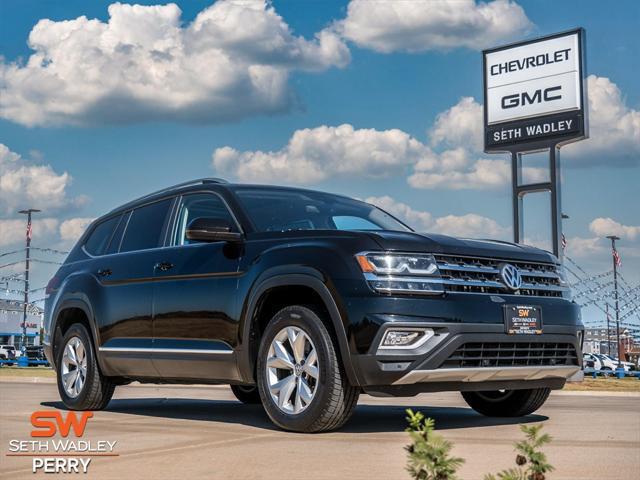 used 2018 Volkswagen Atlas car, priced at $19,250