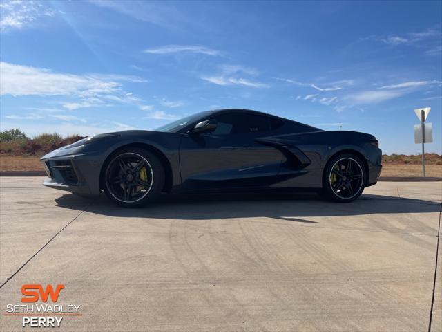 used 2021 Chevrolet Corvette car, priced at $57,800