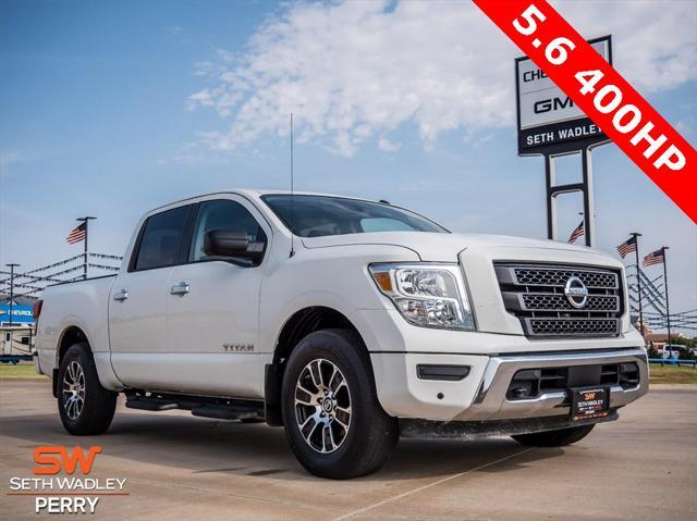 used 2021 Nissan Titan car, priced at $30,900