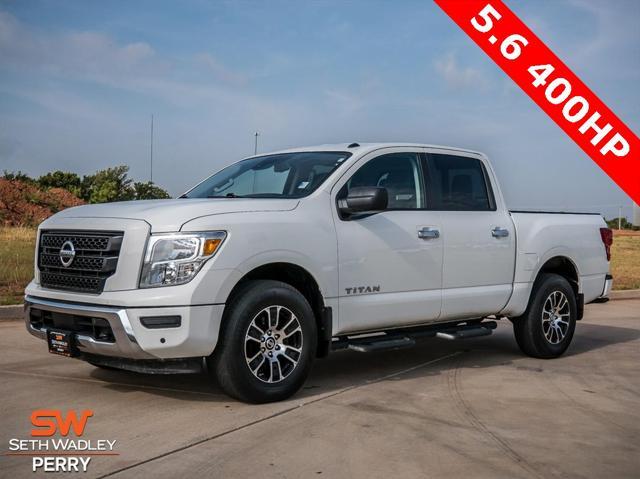 used 2021 Nissan Titan car, priced at $30,900