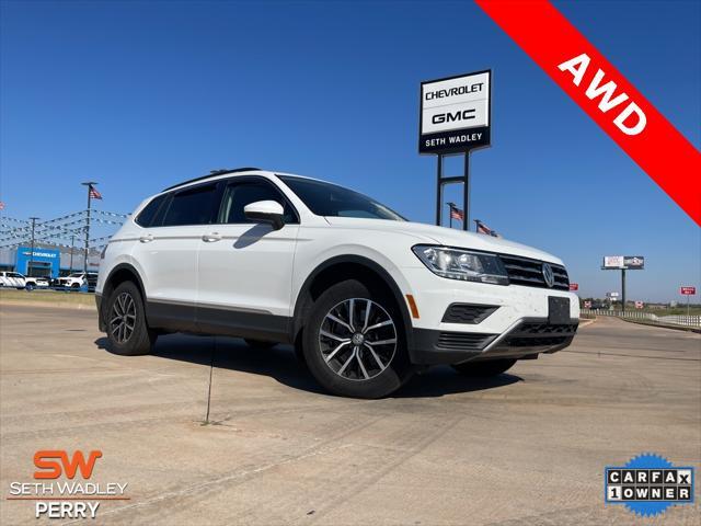 used 2021 Volkswagen Tiguan car, priced at $20,950