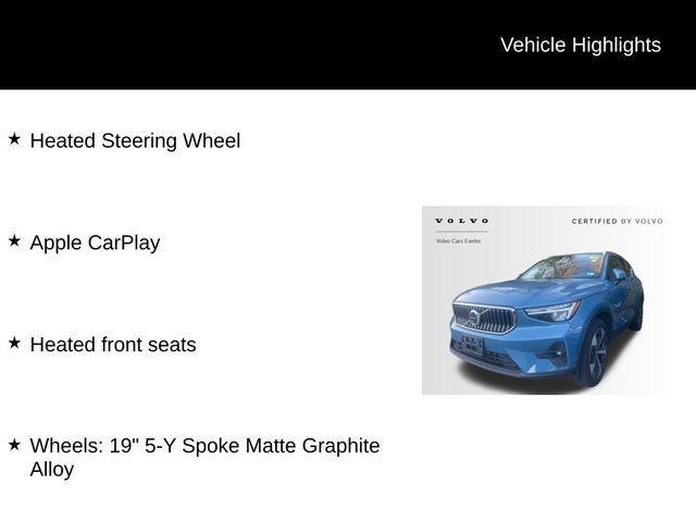 used 2023 Volvo XC40 car, priced at $30,841