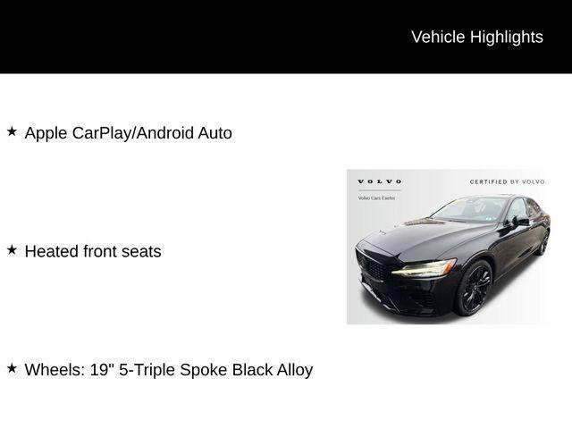 used 2025 Volvo S60 Plug-In Hybrid car, priced at $47,605