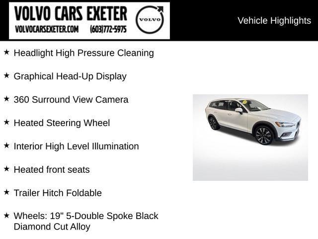 used 2022 Volvo V60 Cross Country car, priced at $37,902