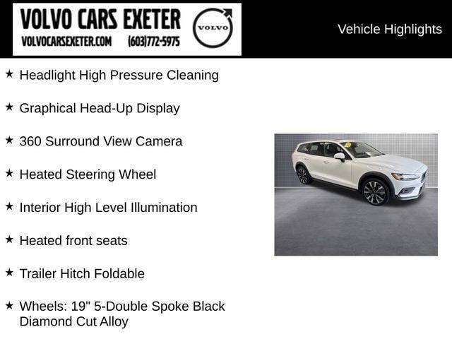 used 2022 Volvo V60 Cross Country car, priced at $36,999