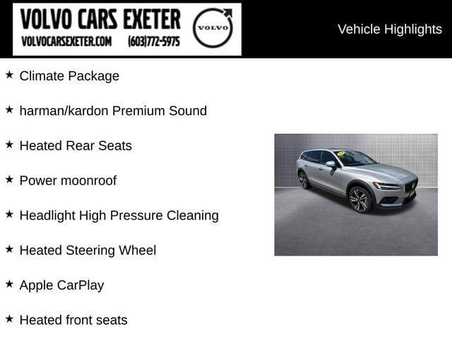 used 2024 Volvo V60 Cross Country car, priced at $49,898