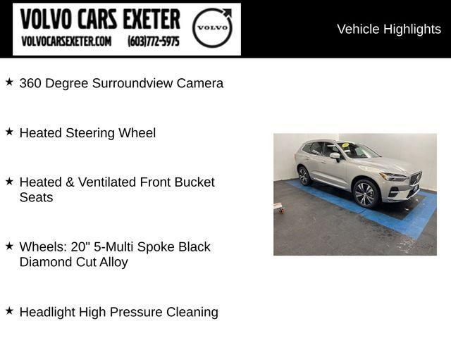 used 2022 Volvo XC60 car, priced at $39,898