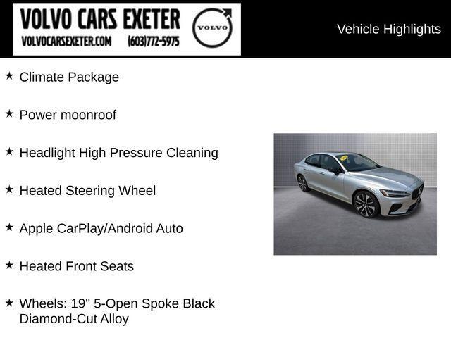 used 2022 Volvo S60 car, priced at $27,281