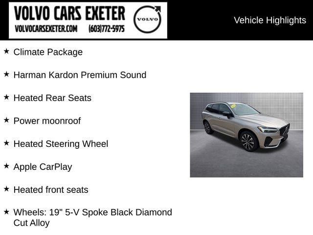 used 2023 Volvo XC60 car, priced at $42,993