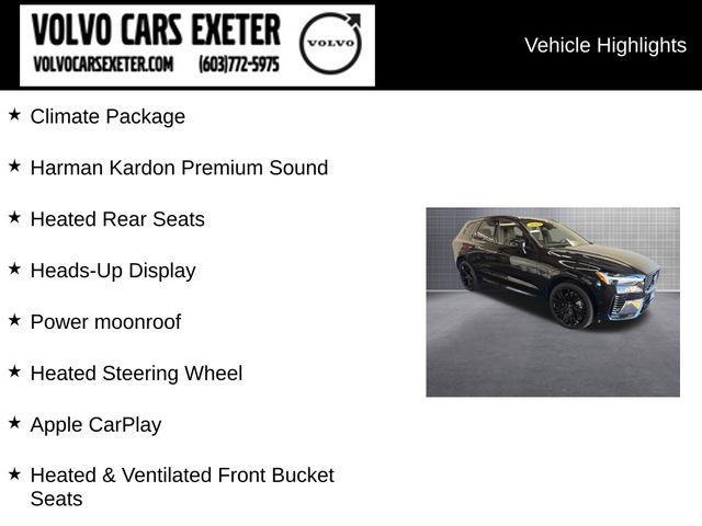 used 2024 Volvo XC60 Recharge Plug-In Hybrid car, priced at $58,964