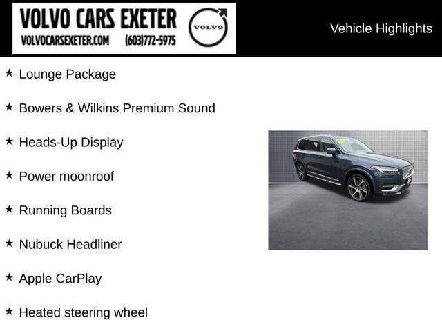 used 2024 Volvo XC90 car, priced at $63,799