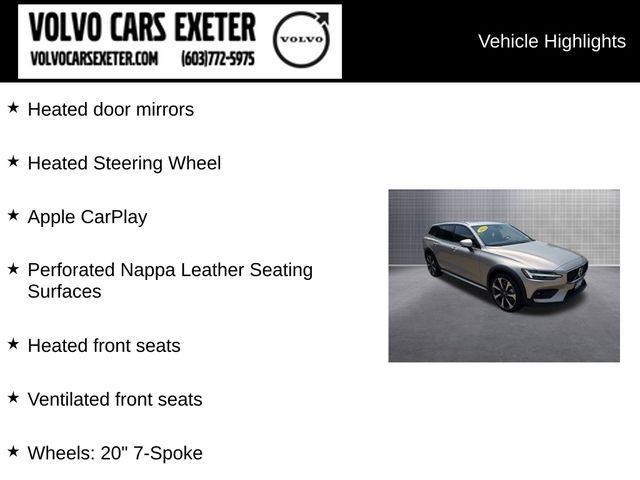 used 2025 Volvo V60 Cross Country car, priced at $62,011