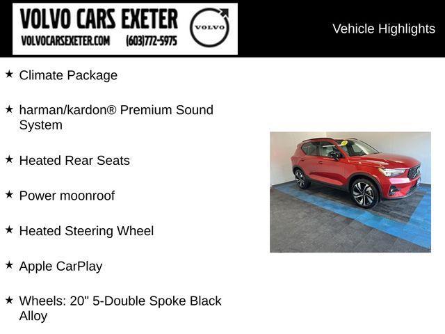 used 2024 Volvo XC40 car, priced at $40,946