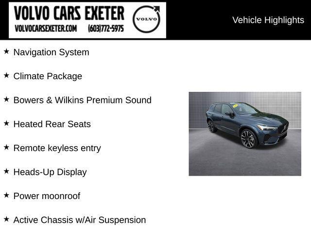 used 2025 Volvo XC60 car, priced at $63,347