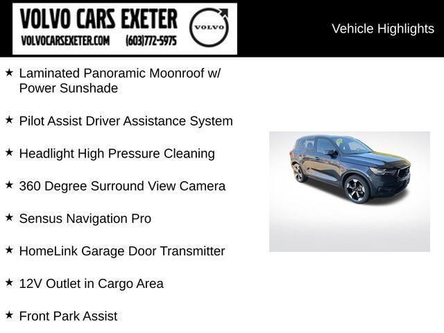 used 2022 Volvo XC40 car, priced at $35,999