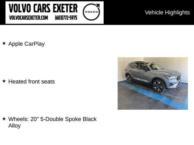 used 2023 Volvo XC40 car, priced at $35,973