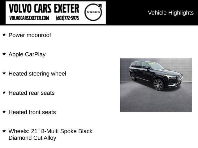 used 2024 Volvo XC90 car, priced at $51,999