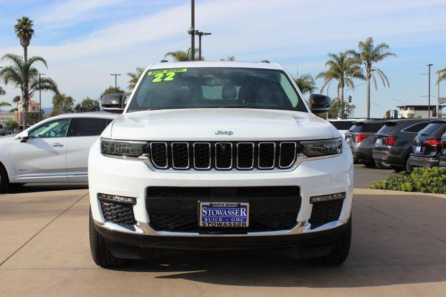 used 2022 Jeep Grand Cherokee L car, priced at $29,998