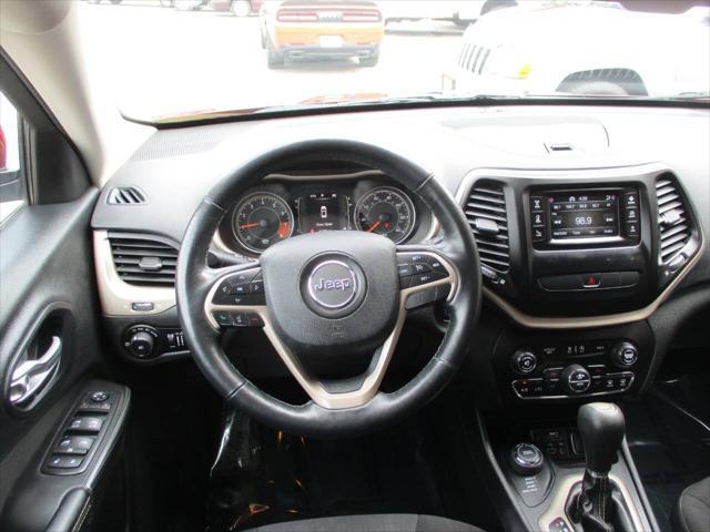 used 2015 Jeep Cherokee car, priced at $9,999