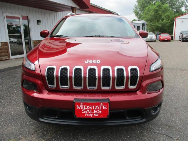 used 2015 Jeep Cherokee car, priced at $9,999