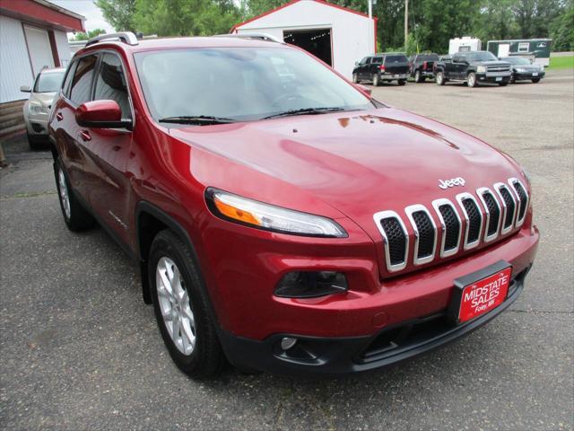 used 2015 Jeep Cherokee car, priced at $9,999