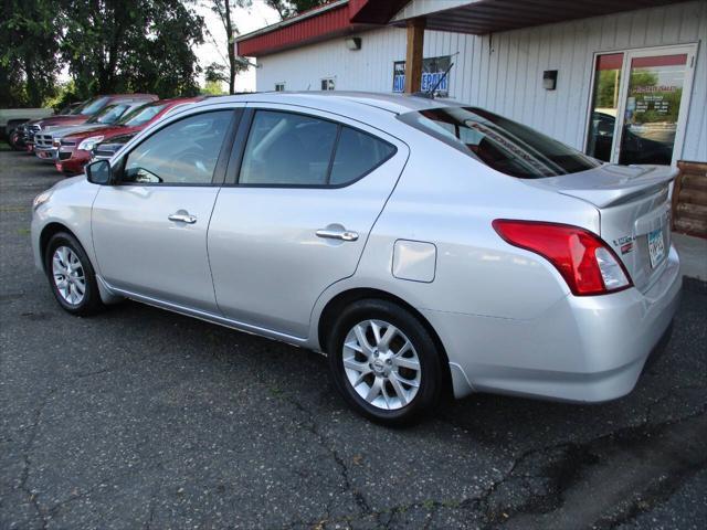 used 2017 Nissan Versa car, priced at $7,500