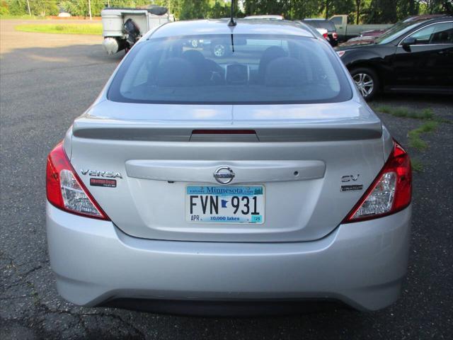 used 2017 Nissan Versa car, priced at $7,500