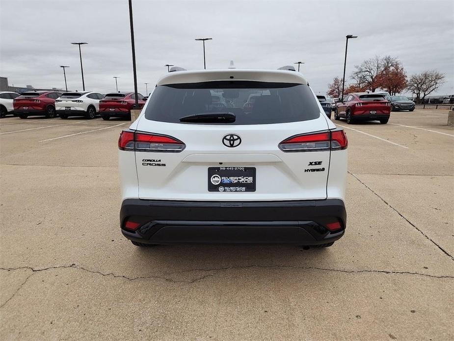 used 2024 Toyota Corolla Cross Hybrid car, priced at $33,379