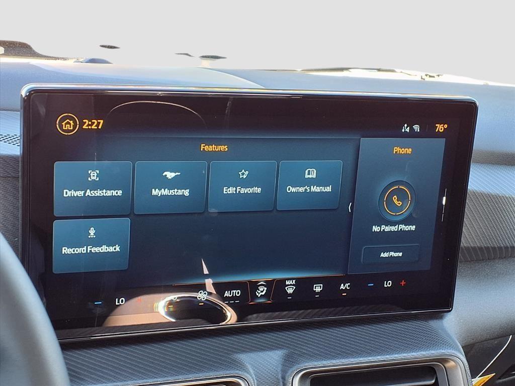 new 2026 Ford Mustang car, priced at $35,765