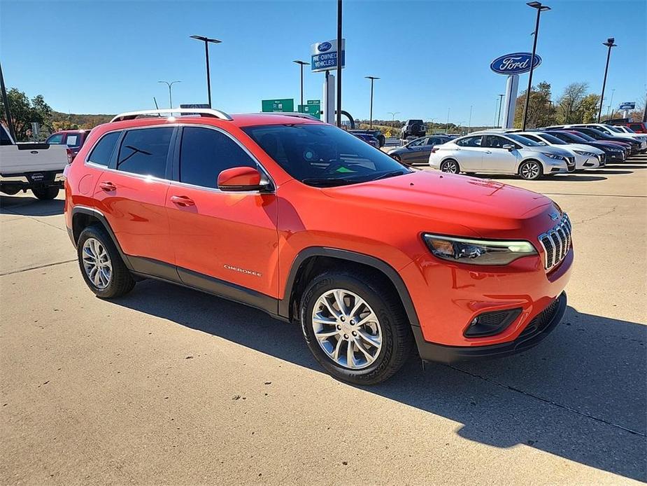 used 2021 Jeep Cherokee car, priced at $18,994