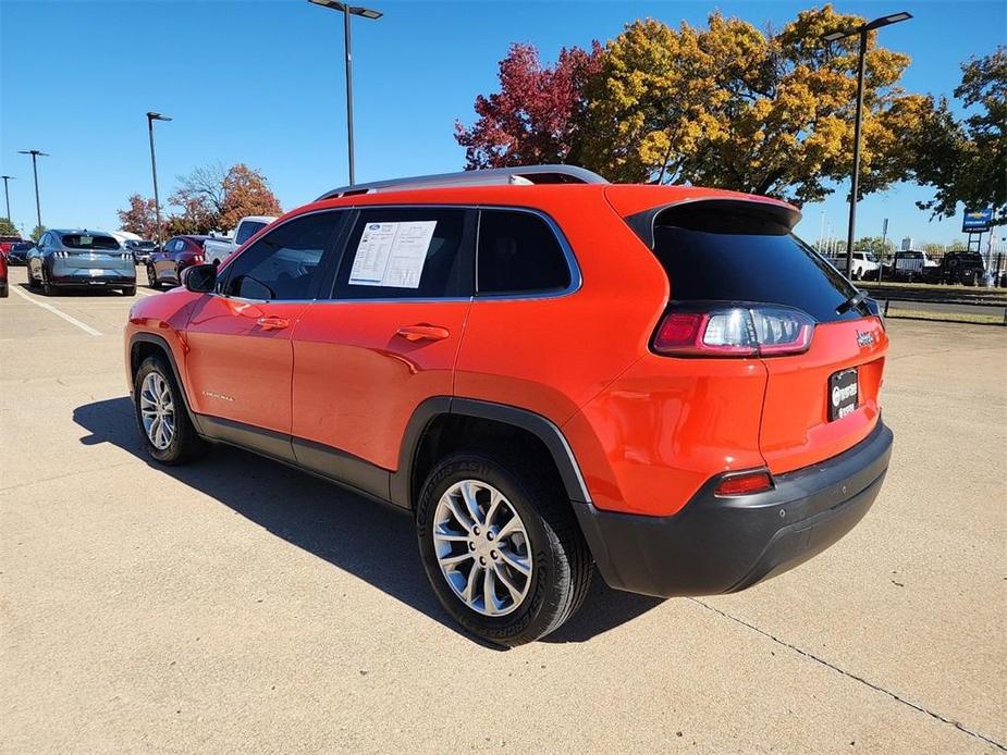 used 2021 Jeep Cherokee car, priced at $18,994