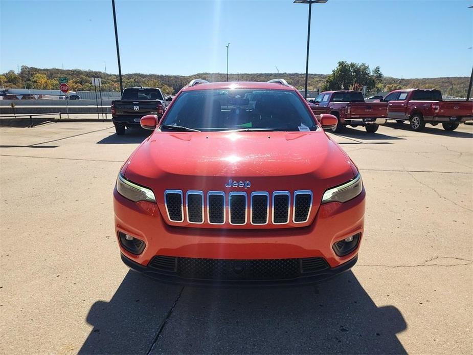 used 2021 Jeep Cherokee car, priced at $18,994