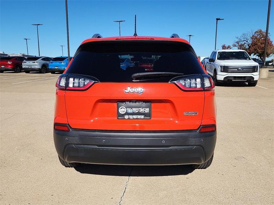 used 2021 Jeep Cherokee car, priced at $18,994