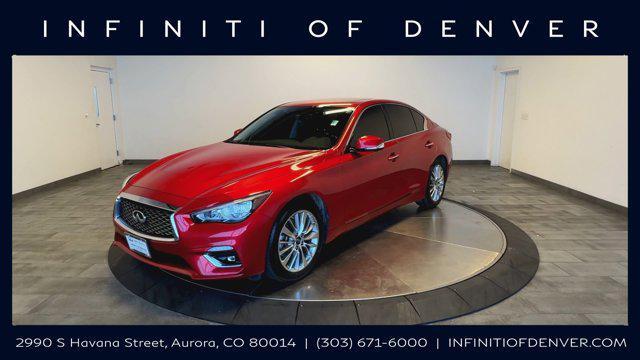 used 2021 INFINITI Q50 car, priced at $25,116