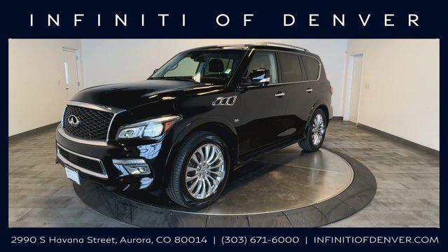 used 2017 INFINITI QX80 car, priced at $27,697