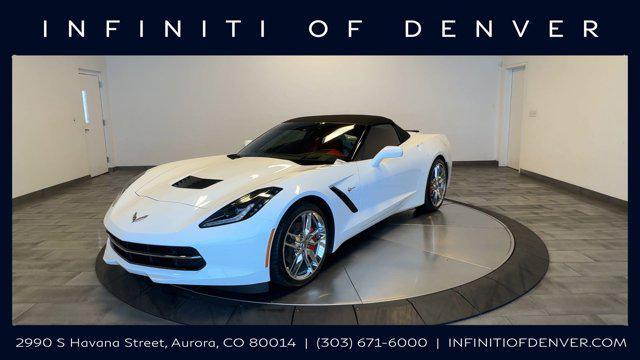 used 2018 Chevrolet Corvette car, priced at $54,697